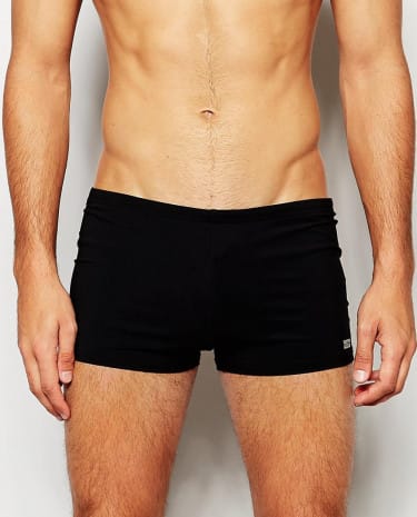 Fashion Shop - Hugo Boss Oyster Shortie Swim Shorts - Black