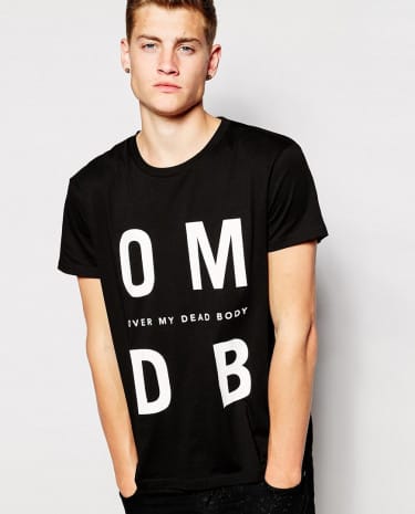 Fashion Shop - Cheap Monday T-Shirt OMDB Print - Usedblack