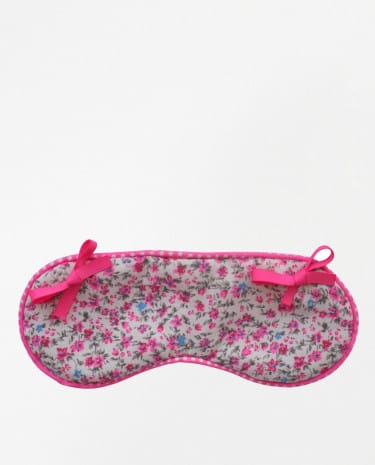 Fashion Shop - Floral Eye Mask Blue and Pink - Floral