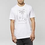 Fashion Shop – BUMMER T-SHIRT WHITE NOISE Fashion Shop - BUMMER T-SHIRT WHITE NOISE