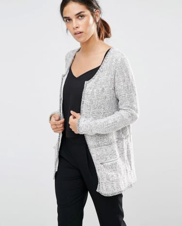 Fashion Shop - See U Soon Cardigan Jacket - Navy