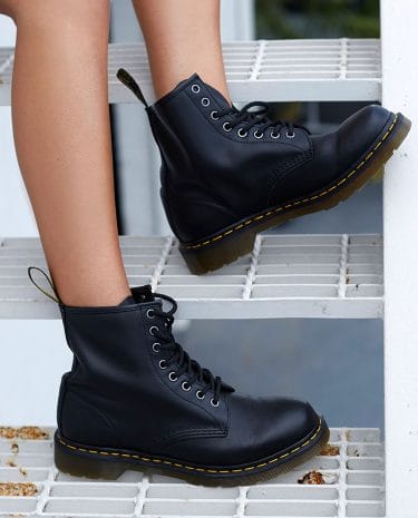 Fashion Shop - Dr. Martens 1460 Boot Black Noir Nappa