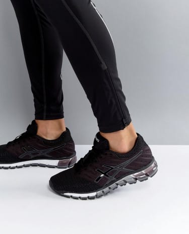 Fashion Shop - Asics Gel-Quantum 180 2 Active Sneakers In Black T6G2N-9090 - Black