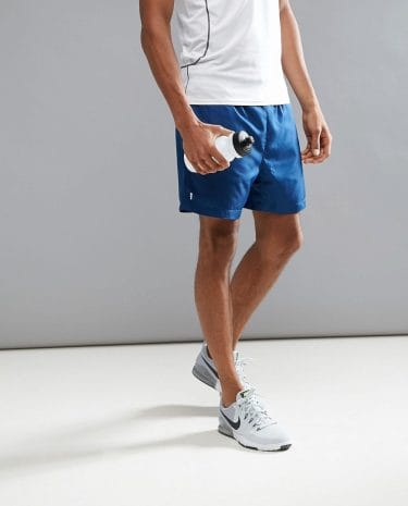 Fashion Shop - New Look SPORT Shorts In Navy - Blue