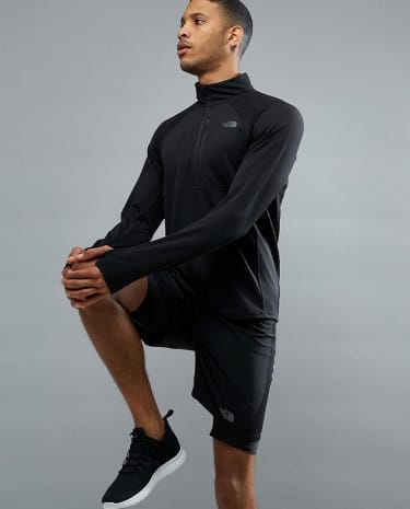 Fashion Shop - The North Face Mountain Athletics Impulse 1/4 Zip Top in Black - Black