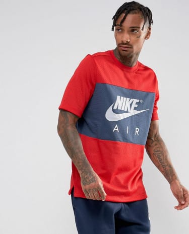 Fashion Shop - Nike Air T-Shirt In Red 913964-657 - Red