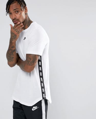 Fashion Shop - Nike Print T-Shirt In White 877086-100 - White