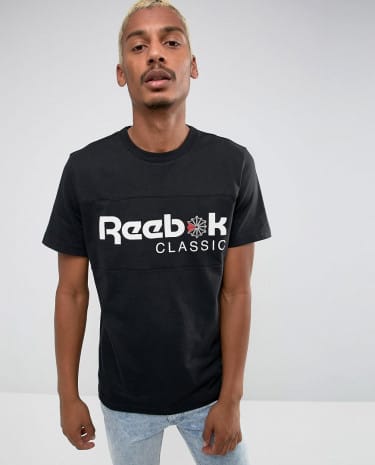 Fashion Shop - Reebok Iconic T-Shirt In Black BQ2630 - Black