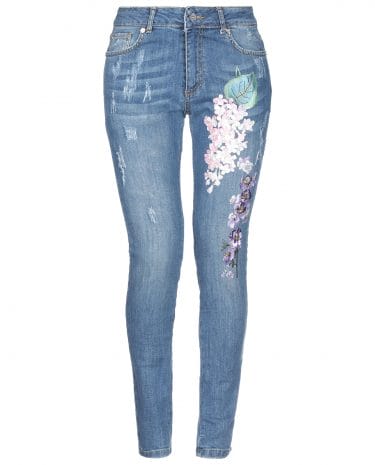 Fashion Shop - BLUGIRL BLUMARINE Denim pants - Item 42760775