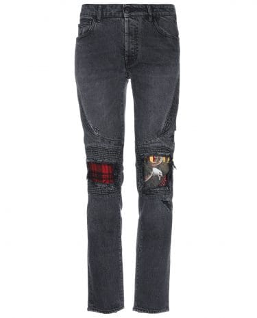 Fashion Shop - MARCELO BURLON Denim pants - Item 42766239
