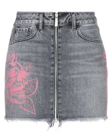 Fashion Shop - MARCELO BURLON Denim skirts - Item 42765534