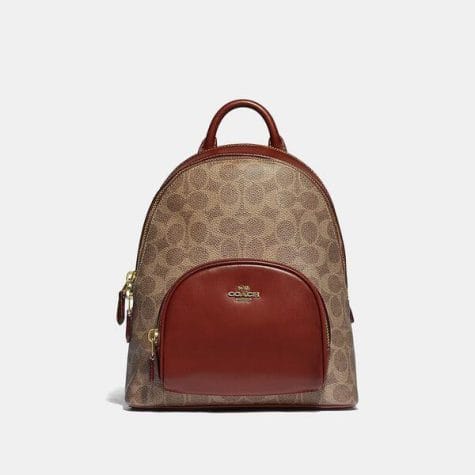 Fashion Shop - Coach Carrie Backpack 23 In Signature Canvas
