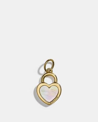 Fashion Shop - Coach Collectible Pearl Heart Charm