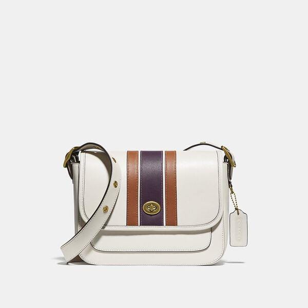 Fashion Shop - Coach Rambler Crossbody With Varsity Stripe