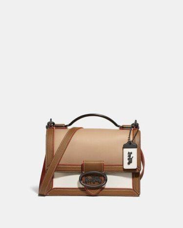 Fashion Shop - Coach Riley Top Handle 22 In Colorblock