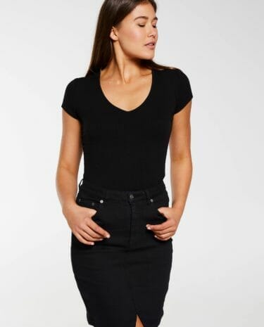 Fashion Shop - Dotti Chrissie Stretch Denim Pencil Skirt