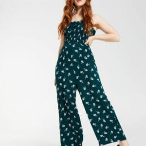 Fashion Shop - Dotti Indie Shirred Bodice Jumpsuit
