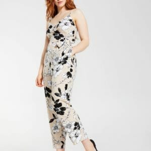 Fashion Shop - Dotti Linen Blend Talia Side Tie Jumpsuit