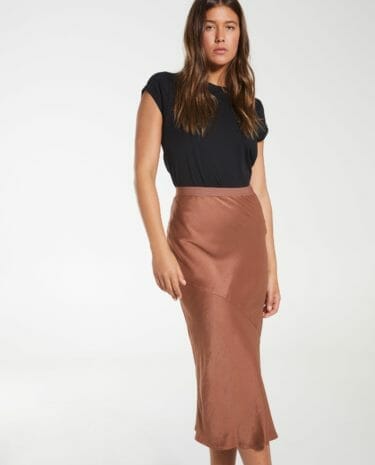 Fashion Shop - Dotti Sasha Slip Midi Skirt