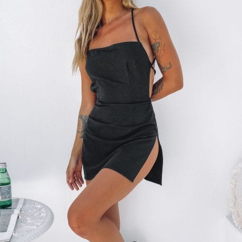 Fashion Shop – Amara Backless Mini Dress Black Shop Mini Dresses by Beginning Boutique Fashion Shop - Amara Backless Mini Dress Black Shop Mini Dresses by Beginning Boutique