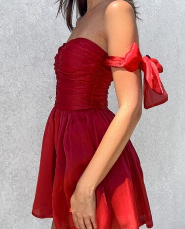 Fashion Shop - Kyli Red Mini Dress Shop Mini Dresses by Beginning Boutique